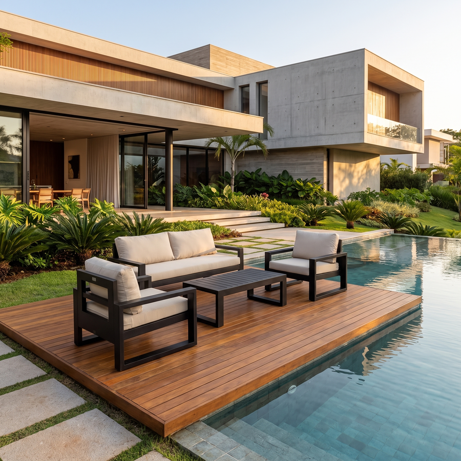 Juego living exterior