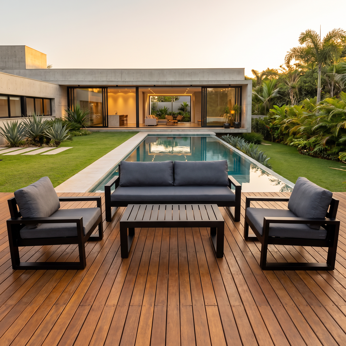Juego living exterior